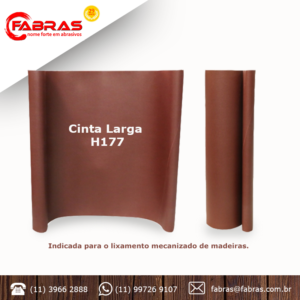 Cinta Larga de lixa
